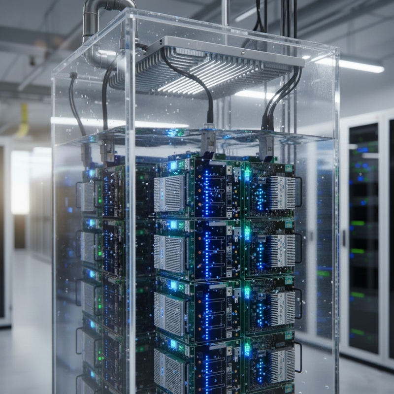 طراحی سیستم خنک‌سازی Liquid Cooling در مراکز داده نسل جدید